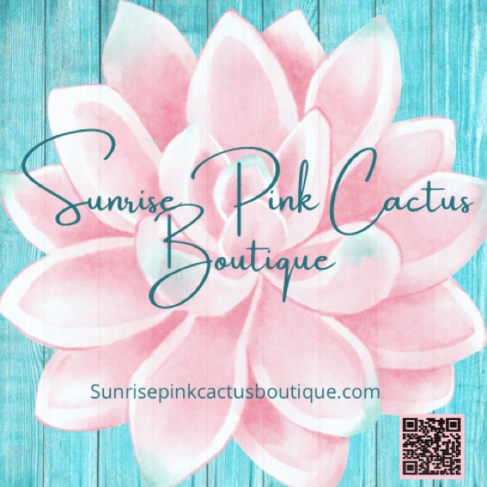 Sunrise Pink Cactus Boutique Logo